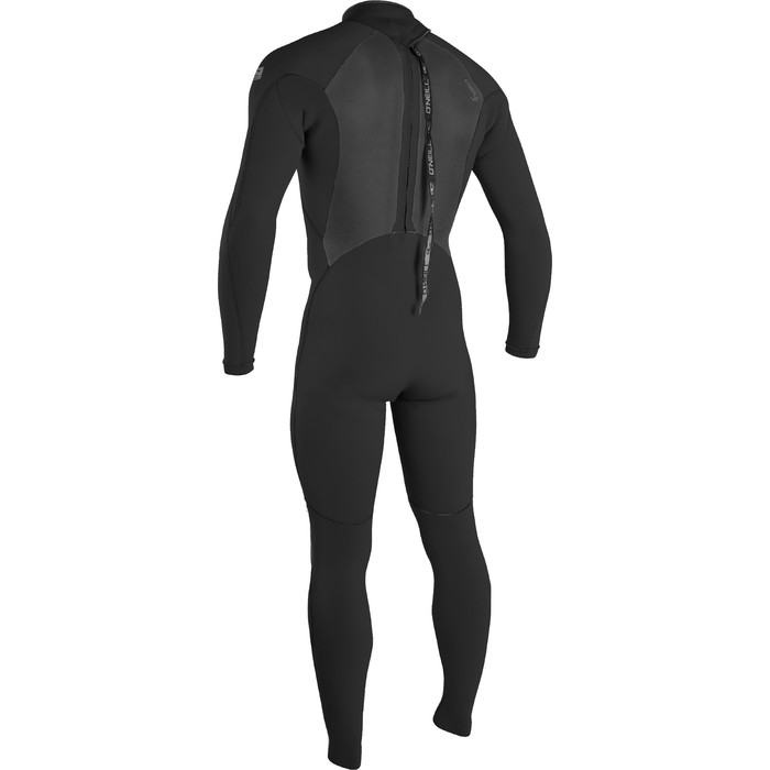 2024 O'Neill Mens Epic 4/3mm Back Zip Wetsuit 4212B - Black